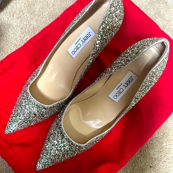 Sparkly jimmy choo shoes - Picture 1 of 3